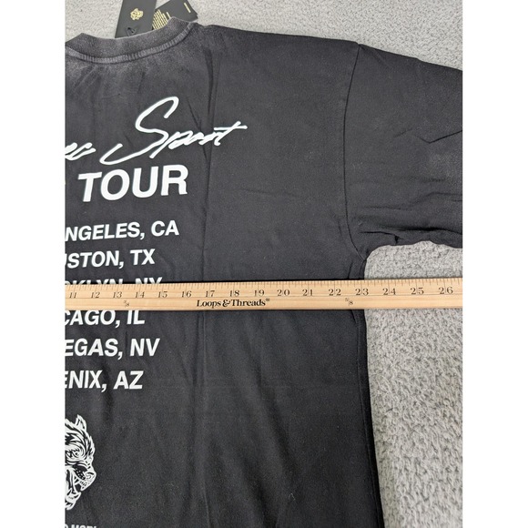 Darc‎ Sport Shirt Mens Medium Black Memento Mori You Weren't There LA Tour 2024 - Picture 9 of 10